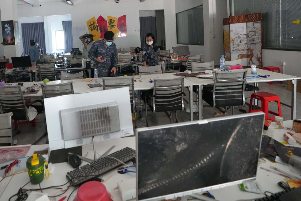 AP reporter shares inside look at scam complex on the Thailand-Cambodia border