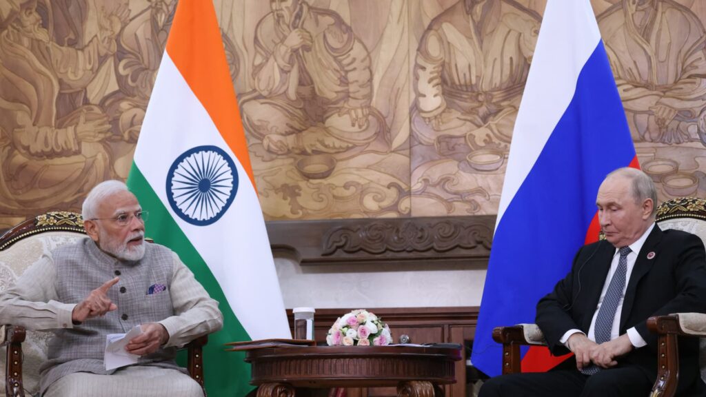 India’s Modi asks Putin to end Ukraine war amid U.S. oil tariff threat